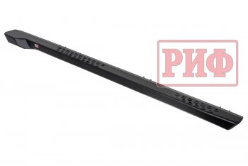 73 659 р. Защита порогов с подножкой РИФ  Jeep Wrangler  JL (2018-2024) 3 дв. дорестайлинг  с доставкой в г. Чебоксары. Увеличить фотографию 8