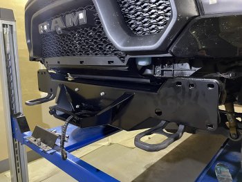 17 099 р. Площадка под лебёдку РИФ (в штатный бампер)  Haval H5 (2020-2023) рестайлинг  с доставкой в г. Чебоксары. Увеличить фотографию 6