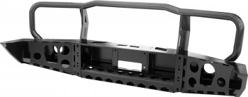 67 989 р. Бампер передний силовой РИФ  Toyota Land Cruiser  J70 (2014-2015) 5 дв. 3-ий рестайлинг (С дополнительными фарами и защитной дугой, с площадкой под лебедку)  с доставкой в г. Чебоксары. Увеличить фотографию 2