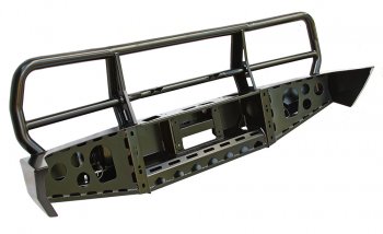 62 369 р. Бампер силовой передний РИФ  Toyota Land Cruiser  80 (1989-1997) (с доп. фарами и защитной дугой)  с доставкой в г. Чебоксары. Увеличить фотографию 3