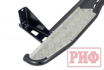 46 869 р. Защита порогов с подножкой РИФ  Toyota Hilux  N80, N90, N100, N110 (1988-1998) дорестайлинг, 1-ый рестайлинг, 2-ой рестайлинг  с доставкой в г. Чебоксары. Увеличить фотографию 12