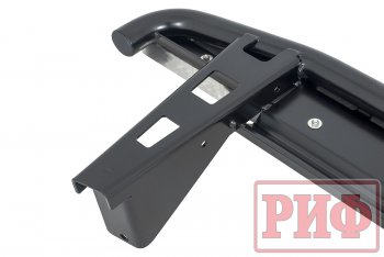 46 869 р. Защита порогов с подножкой РИФ  Toyota Hilux  N80, N90, N100, N110 (1988-1998) дорестайлинг, 1-ый рестайлинг, 2-ой рестайлинг  с доставкой в г. Чебоксары. Увеличить фотографию 15