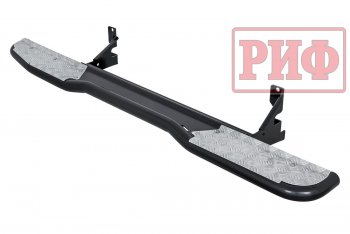 48 179 р. Защита порогов с подножкой РИФ  Toyota Land Cruiser Prado  J120 (2002-2009)  с доставкой в г. Чебоксары. Увеличить фотографию 5