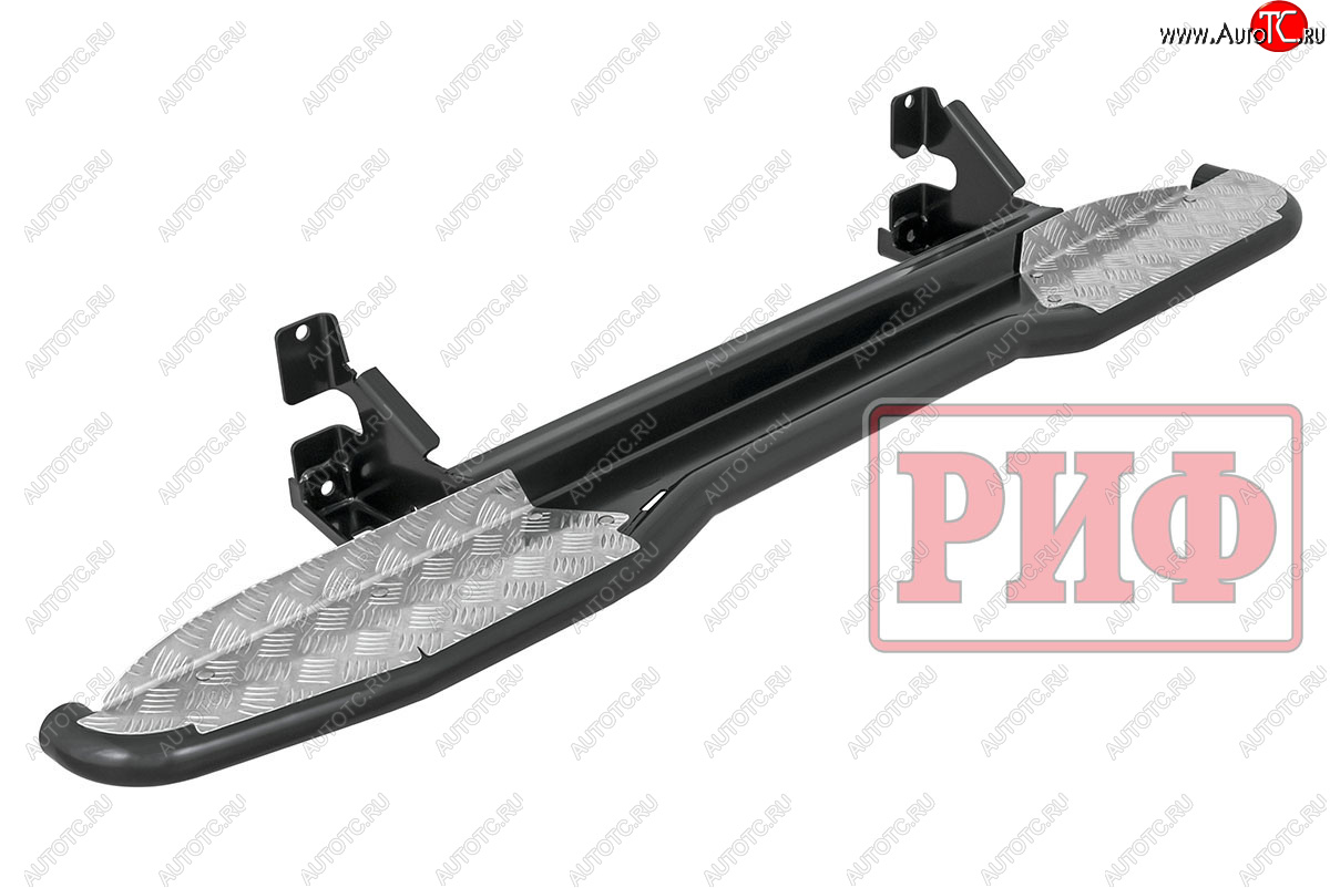 55 029 р. Защита порогов с подножкой РИФ  Toyota Land Cruiser Prado  J150 (2009-2020) дорестайлинг, 1-ый рестайлинг, 2-ой рестайлинг  с доставкой в г. Чебоксары