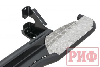 55 029 р. Защита порогов с подножкой РИФ  Toyota Land Cruiser Prado  J150 (2009-2020) дорестайлинг, 1-ый рестайлинг, 2-ой рестайлинг  с доставкой в г. Чебоксары. Увеличить фотографию 4