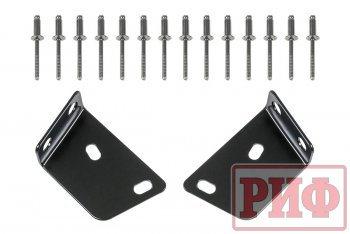 55 029 р. Защита порогов с подножкой РИФ  Toyota Land Cruiser Prado  J150 (2009-2020) дорестайлинг, 1-ый рестайлинг, 2-ой рестайлинг  с доставкой в г. Чебоксары. Увеличить фотографию 7