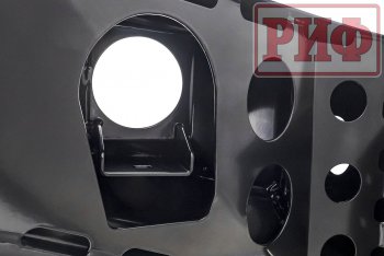 75 559 р. Бампер передний силовой РИФ  Toyota Land Cruiser  200 (2007-2015) дорестайлинг, 1-ый рестайлинг (С дополнительными фарами, защитной дугой и защитой бачка омывателя)  с доставкой в г. Чебоксары. Увеличить фотографию 12