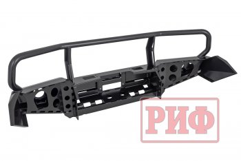 75 559 р. Бампер передний силовой РИФ  Toyota Land Cruiser  200 (2007-2015) дорестайлинг, 1-ый рестайлинг (С дополнительными фарами, защитной дугой и защитой бачка омывателя)  с доставкой в г. Чебоксары. Увеличить фотографию 8