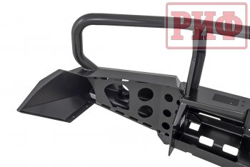75 559 р. Бампер передний силовой РИФ  Toyota Land Cruiser  200 (2007-2015) дорестайлинг, 1-ый рестайлинг (С дополнительными фарами, защитной дугой и защитой бачка омывателя)  с доставкой в г. Чебоксары. Увеличить фотографию 10