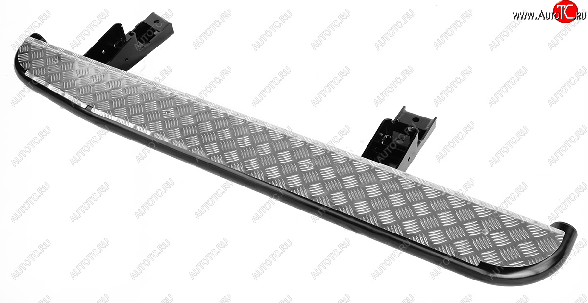 58 229 р. Защита порогов с подножкой (на а/м без гидроподвески) РИФ  Toyota Land Cruiser  200 (2007-2015) дорестайлинг, 1-ый рестайлинг  с доставкой в г. Чебоксары