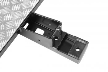 58 229 р. Защита порогов с подножкой (на а/м без гидроподвески) РИФ  Toyota Land Cruiser  200 (2007-2015) дорестайлинг, 1-ый рестайлинг  с доставкой в г. Чебоксары. Увеличить фотографию 2