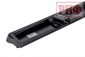 55 239 р. Защита порогов с подножкой РИФ  Mitsubishi Pajero  4 V90 (2006-2020) дорестайлинг, 1-ый рестайлинг, 2-ой рестайлинг  с доставкой в г. Чебоксары. Увеличить фотографию 6