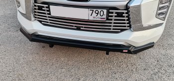 47 419 р. Бампер передний силовой РИФ  Mitsubishi Pajero Sport  QF (2019-2022) рестайлинг (Стандарт)  с доставкой в г. Чебоксары. Увеличить фотографию 3