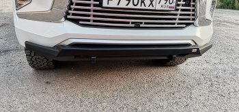47 419 р. Бампер передний силовой РИФ  Mitsubishi Pajero Sport  QF (2019-2022) рестайлинг (Стандарт)  с доставкой в г. Чебоксары. Увеличить фотографию 6