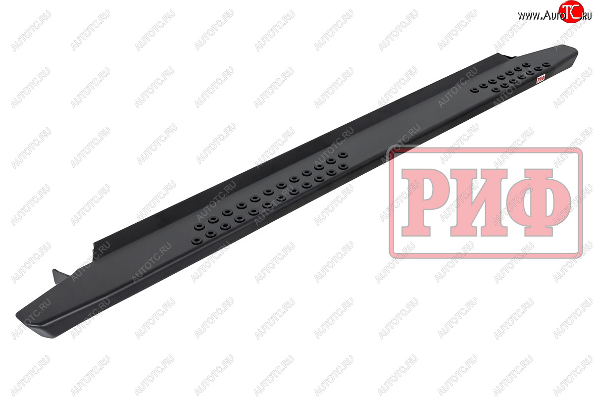 55 109 р. Защита порогов с подножкой РИФ  Mitsubishi Pajero Sport  QE (2015-2021) дорестайлинг  с доставкой в г. Чебоксары