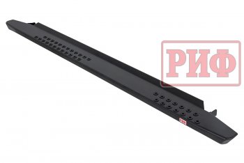 55 109 р. Защита порогов с подножкой РИФ  Mitsubishi Pajero Sport  QE (2015-2021) дорестайлинг  с доставкой в г. Чебоксары. Увеличить фотографию 3