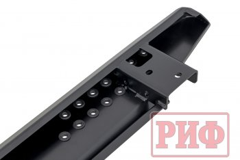 55 239 р. Защита порогов с подножкой РИФ  Mitsubishi Pajero Sport  QF (2019-2022) рестайлинг  с доставкой в г. Чебоксары. Увеличить фотографию 6