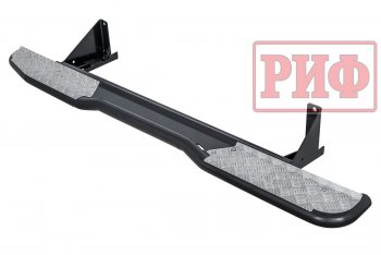 46 869 р. Защита порогов с подножкой РИФ  Mitsubishi L200  4 (2006-2016)  дорестайлинг,  рестайлинг  с доставкой в г. Чебоксары. Увеличить фотографию 5