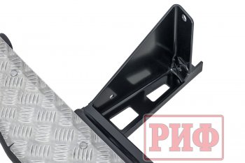 46 869 р. Защита порогов с подножкой РИФ  Mitsubishi L200  4 (2006-2016)  дорестайлинг,  рестайлинг  с доставкой в г. Чебоксары. Увеличить фотографию 9