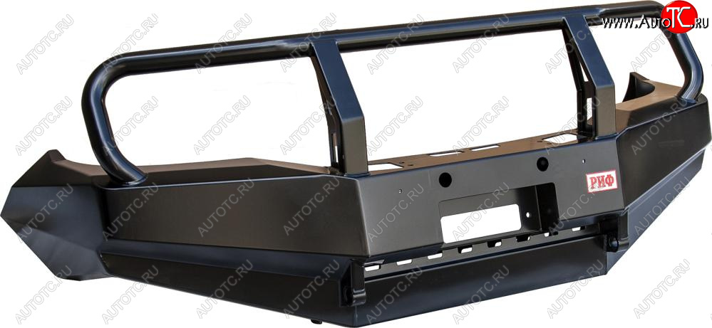 62 589 р. Бампер силовой передний РИФ  Toyota Hilux  AN20,AN30 (2011-2016)  2-ой рестайлинг (с защитной дугой и защитой бачка омывателя)  с доставкой в г. Чебоксары
