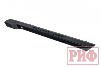 55 109 р. Защита порогов с подножкой РИФ  Jeep Wrangler  JK (2006-2010) 3 дв. дорестайлинг  с доставкой в г. Чебоксары. Увеличить фотографию 7