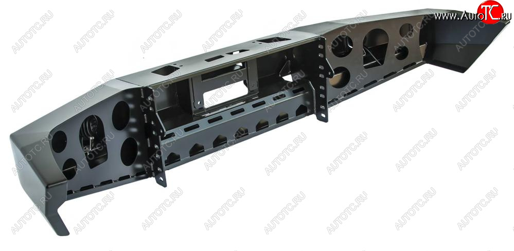 56 689 р. Бампер передний силовой РИФ  Nissan Patrol  5 (2004-2010) Y61 2-ой рестайлинг (С дополнительными фарами без защитной дуги)  с доставкой в г. Чебоксары