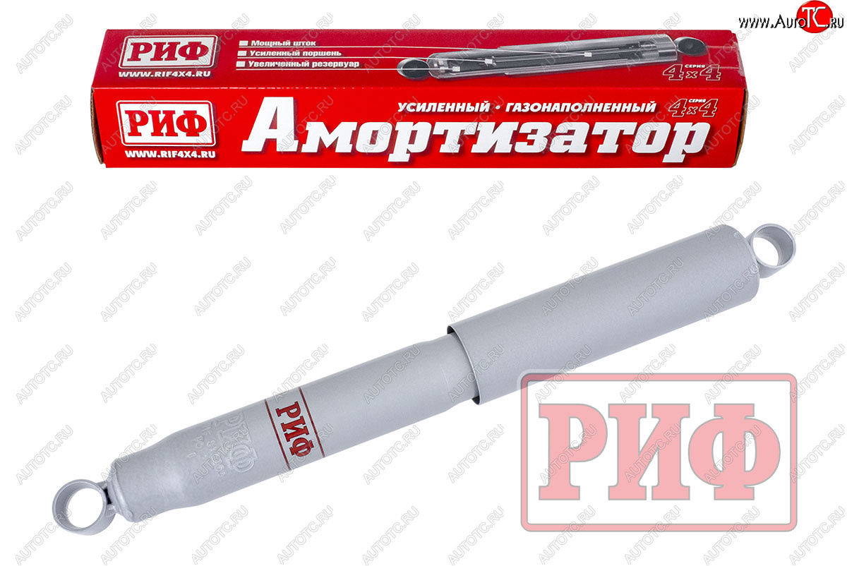 4 999 р. Амортизатор задний (4х4, усиленный, лифт +0-30, LH=RH, газовый) РИФ ГАЗ Соболь 2217 Бизнес автобус 2-ой рестайлинг автобус (2010-2025)  с доставкой в г. Чебоксары