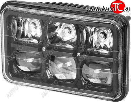 4 449 р. Встраиваемая универсальная светодиодная фара (167х107х81 мм 60W) РИФ Toyota Voxy минивэн R90 дорестайлинг (2022-2025)  с доставкой в г. Чебоксары