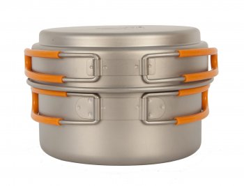 4 999 р. Кастрюля с крышкой 800 мл Kovea NZ Titanium Cookware 800 мл. KOVEA ts-012  с доставкой в г. Чебоксары. Увеличить фотографию 2