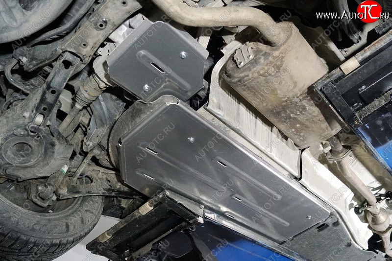 11 249 р. Защита бака (алюминий) TCC Toyota Highlander XU70 (2020-2025)  с доставкой в г. Чебоксары
