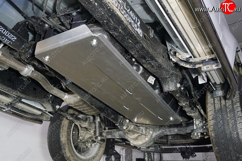 8 249 р. Защита бака (4WD. 2.0T бензин, алюминий) 4мм JAC T6 пикап (2018-2024)  с доставкой в г. Чебоксары