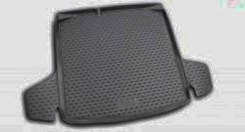 Коврик багажника(полиуретан) Element  Skoda Fabia  Mk2 (2007-2010) универсал дорестайлинг (Чёрный)
