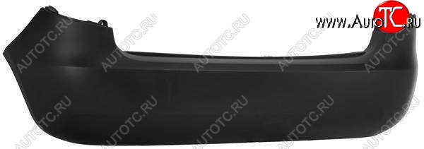 2 599 р. Задний бампер SAT  Skoda Fabia  Mk2 (2007-2014) хэтчбэк дорестайлинг, хэтчбэк рестайлинг (Неокрашенный)  с доставкой в г. Чебоксары