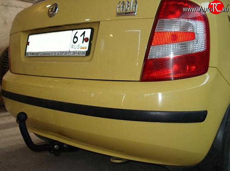 9 549 р. Фаркоп (хетчбек) NovLine Skoda Fabia Mk2 хэтчбэк дорестайлинг (2007-2010)  с доставкой в г. Чебоксары