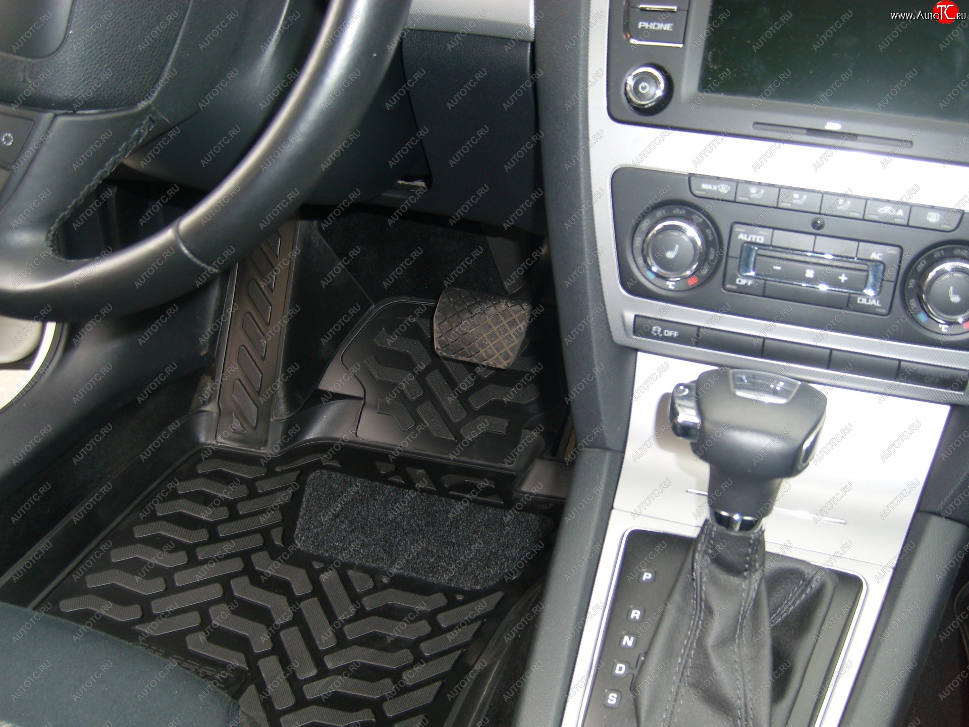 1 599 р.  Коврики салона Aileron (3D с подпятником) Skoda Octavia A5 дорестайлинг универсал (2004-2008)  с доставкой в г. Чебоксары