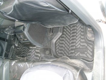 1 599 р.  Коврики салона Aileron (3D с подпятником) Skoda Octavia A5 дорестайлинг универсал (2004-2008)  с доставкой в г. Чебоксары. Увеличить фотографию 3