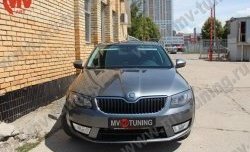 1 149 р. Комплект ресничек на фары Sport Skoda Octavia A7 дорестайлинг лифтбэк (2012-2017) (Неокрашенные)  с доставкой в г. Чебоксары. Увеличить фотографию 2