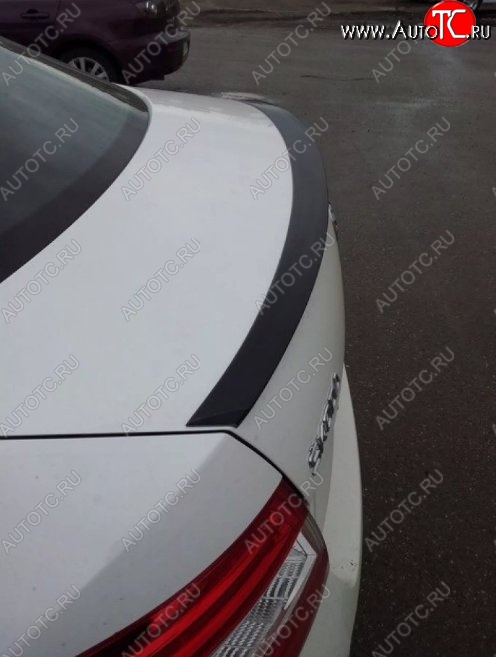 4 799 р. Лип спойлер Tuning-Sport Skoda Octavia A7 дорестайлинг лифтбэк (2012-2017) (Неокрашенный)  с доставкой в г. Чебоксары