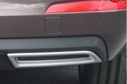 1 799 р. Имитация насадок глушителя на задний бампер Sport Skoda Octavia A7 дорестайлинг лифтбэк (2012-2017) (Неокрашенная)  с доставкой в г. Чебоксары. Увеличить фотографию 5