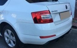 6 199 р. Накладка на задний бампер Rieger Style Skoda Octavia A7 дорестайлинг лифтбэк (2012-2017) (Неокрашенная)  с доставкой в г. Чебоксары. Увеличить фотографию 7