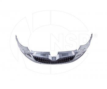 8 249 р. Бампер передний NSP (с решеткой радиатора, под омыватель) Skoda Octavia A7 дорестайлинг лифтбэк (2012-2017) (Неокрашенный)  с доставкой в г. Чебоксары. Увеличить фотографию 2