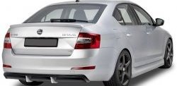 5 999 р. Пороги накладки CT Skoda Octavia A7 дорестайлинг лифтбэк (2012-2017) (Неокрашенные)  с доставкой в г. Чебоксары. Увеличить фотографию 3