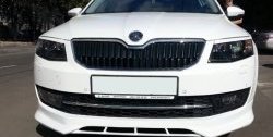 1 199 р. Реснички на фары CT Skoda Octavia A7 дорестайлинг лифтбэк (2012-2017) (Неокрашенные)  с доставкой в г. Чебоксары. Увеличить фотографию 3
