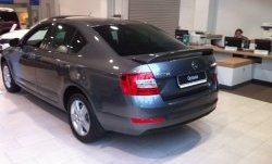 2 649 р. Спойлер LitCompany Skoda Octavia A7 дорестайлинг лифтбэк (2012-2017) (Неокрашенный)  с доставкой в г. Чебоксары. Увеличить фотографию 8
