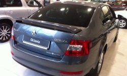 2 649 р. Спойлер LitCompany Skoda Octavia A7 дорестайлинг лифтбэк (2012-2017) (Неокрашенный)  с доставкой в г. Чебоксары. Увеличить фотографию 9