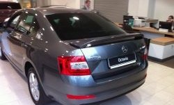2 649 р. Спойлер LitCompany Skoda Octavia A7 дорестайлинг лифтбэк (2012-2017) (Неокрашенный)  с доставкой в г. Чебоксары. Увеличить фотографию 10