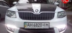 2 039 р. Вставки в нижнюю часть бампера в стиле RS Skoda Octavia A7 дорестайлинг лифтбэк (2012-2017) (Неокрашенные)  с доставкой в г. Чебоксары. Увеличить фотографию 7