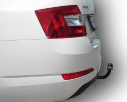 146 999 р. Фаркоп Лидер Плюс. Skoda Octavia A7 дорестайлинг лифтбэк (2012-2017) (Без электропакета)  с доставкой в г. Чебоксары. Увеличить фотографию 3