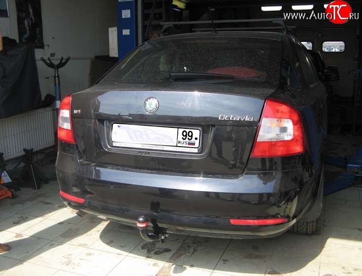 13 949 р. Фаркоп NovLine Skoda Octavia A7 дорестайлинг лифтбэк (2012-2017)  с доставкой в г. Чебоксары
