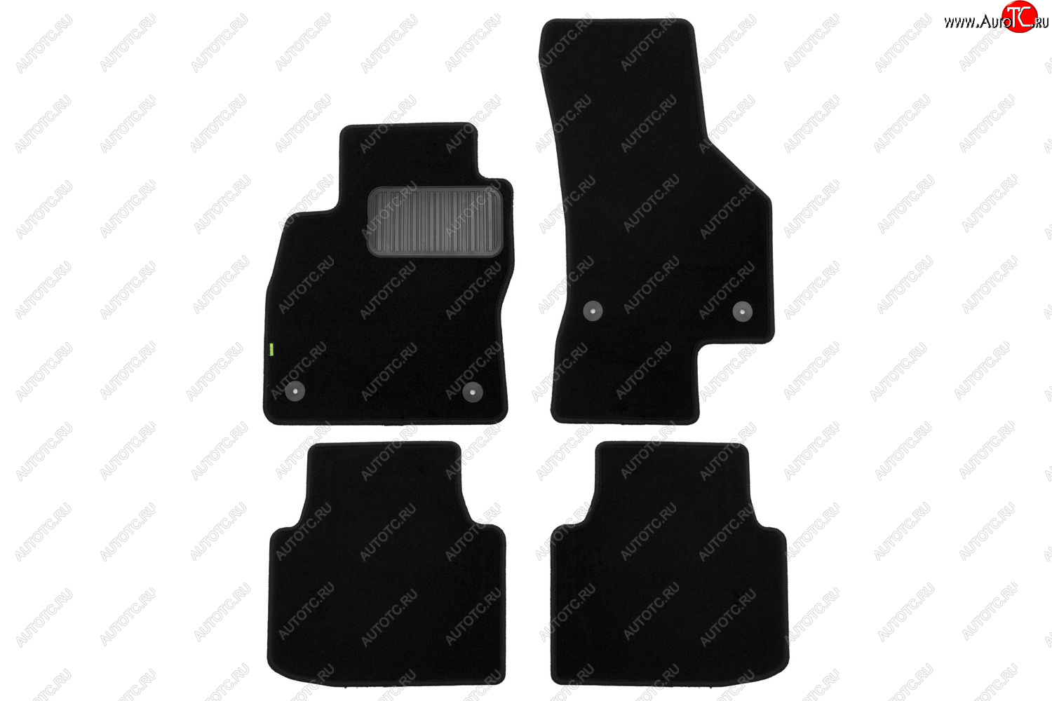 6 949 р. Текстильные коврики салона Klever Standart Liftback Skoda Superb B8 (3V) лифтбэк дорестайлинг (2015-2019) (Черные)  с доставкой в г. Чебоксары